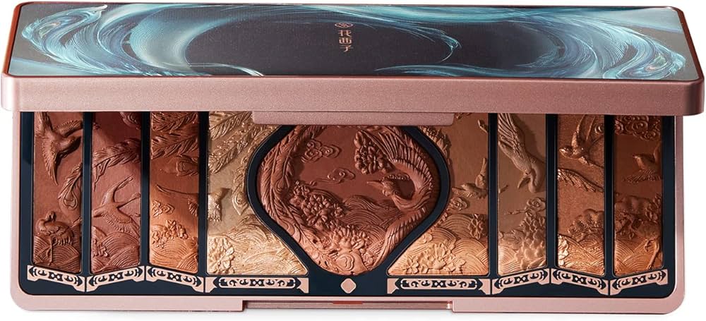 Florasis Floral Engraving Phoenix Makeup Palette: Palet Makeup dengan Sentuhan Keindahan Phoenix